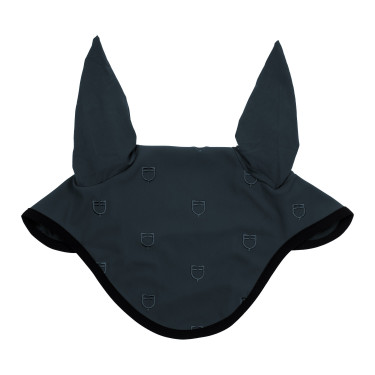 Bonnet anti-mouches logo multicolore Black Line Edition Equestro Bonnet anti-mouches logo multicolore Black Line Edition Equestro