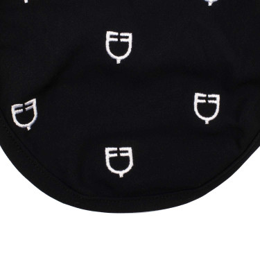Bonnet anti-mouches logo multicolore Black Line Edition Equestro Noir Bonnet anti-mouches logo multicolore Black Line Edition Equestro Noir