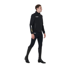 Blouson homme en tissu technique collection Scuderia Equestro Noir