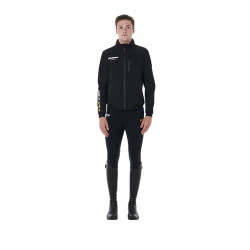 Blouson homme en tissu technique collection Scuderia Equestro Noir