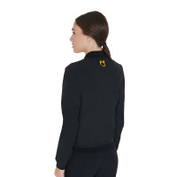 Blouson femme en tissu technique Equestro Marine Bleu marine Blouson femme en tissu technique Equestro Marine Bleu marine
