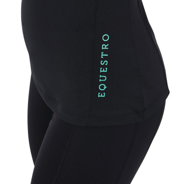 Base layer ajusté manches courtes femme en tissu technique Equestro Base layer ajusté manches courtes femme en tissu technique Equestro