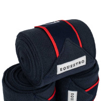 Bandes de polo fermeture velcro Trim par 4 Equestro Citron / noir Jaune Bandes de polo fermeture velcro Trim par 4 Equestro Citron / noir Jaune