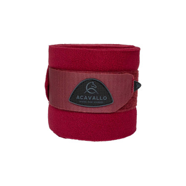 Bandes d'exercice en polaire avec fermeture velcro Acavallo par 2 Bandes d'exercice en polaire avec fermeture velcro Acavallo par 2
