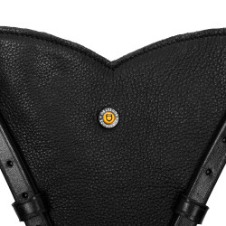 Attache de martingale réglable Equestro Noir