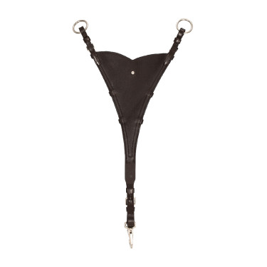Attache de martingale réglable Equestro Marron foncé