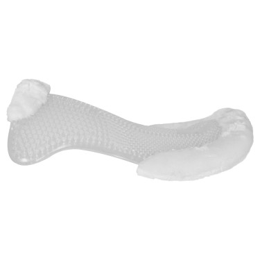 Amortisseur thérapeutique en gel réhausse avant en laine écologique Acavallo Amortisseur thérapeutique en gel réhausse avant en laine écologique Acavallo