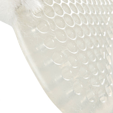 Amortisseur thérapeutique en gel réhausse avant en laine écologique Acavallo Transparent / naturel Amortisseur thérapeutique en gel réhausse avant en laine écologique Acavallo Transparent / naturel