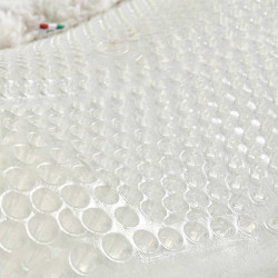 Amortisseur thérapeutique en gel réhausse avant en laine écologique Acavallo Transparent / naturel Amortisseur thérapeutique en gel réhausse avant en laine écologique Acavallo Transparent / naturel