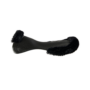 Amortisseur thérapeutique en gel découpe et bordure en laine de mouton avec Dri-Lex Acavallo Amortisseur thérapeutique en gel découpe et bordure en laine de mouton avec Dri-Lex Acavallo