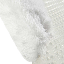 Amortisseur thérapeutique en gel découpe en laine écologique Acavallo Transparent / blanc