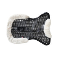 Amortisseur thérapeutique en gel découpe en laine écologique Acavallo Noir / naturel