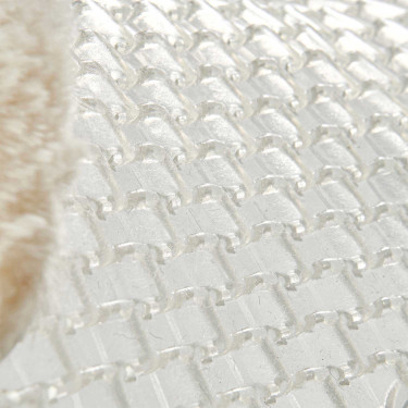 Amortisseur respirant en gel avec découpe en laine de mouton Acavallo Transparent / naturel Amortisseur respirant en gel avec découpe en laine de mouton Acavallo Transparent / naturel