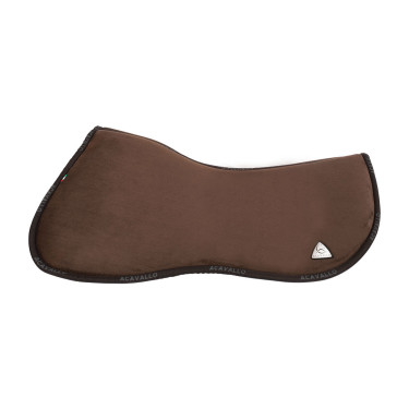 Amortisseur mémoire de forme réhausse avant en mouton complet Acavallo Marron