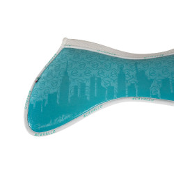 Amortisseur mémoire de forme et rehausse avant Acavallo Bleu ciel