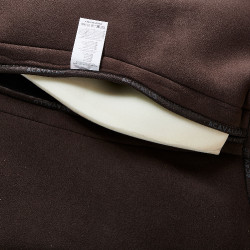 Amortisseur mémoire de forme avec rehausse arrière en mouton complet Acavallo Marron Amortisseur mémoire de forme avec rehausse arrière en mouton complet Acavallo Marron