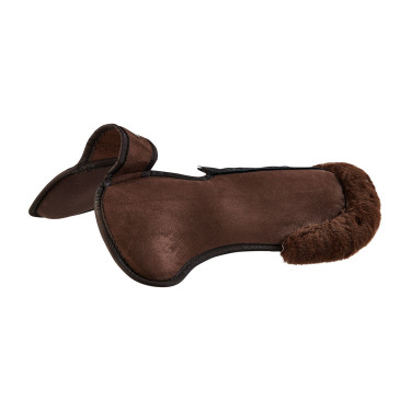 Amortisseur mémoire de forme avec poches configurables et pad Piuma Acavallo Marron / marron