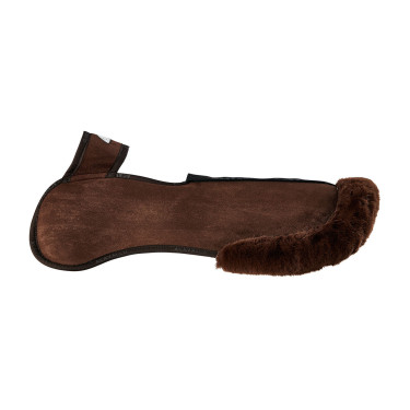 Amortisseur mémoire de forme avec poches configurables et pad Piuma Acavallo Marron / marron