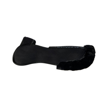 Amortisseur mémoire de forme avec poches configurables et pad Piuma Acavallo Noir / noir