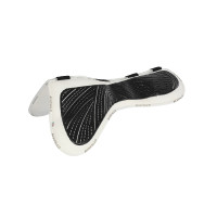 Amortisseur mémoire de forme avec poches configurables en gel Acavallo Blanc Amortisseur mémoire de forme avec poches configurables en gel Acavallo Blanc