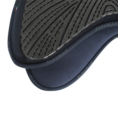 Amortisseur mémoire de forme avec poches configurables en gel Acavallo Bleu Amortisseur mémoire de forme avec poches configurables en gel Acavallo Bleu