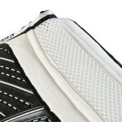 Amortisseur mémoire de forme avec grip en gel hexagonal et rehausse avant Acavallo Blanc