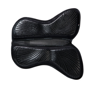 Amortisseur mémoire de forme avec grip en gel hexagonal et rehausse avant Acavallo Amortisseur mémoire de forme avec grip en gel hexagonal et rehausse avant Acavallo