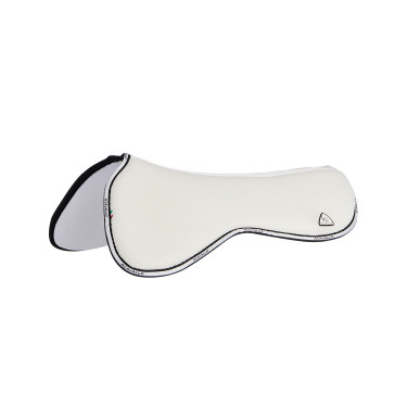 Amortisseur mémoire de forme avec grip en gel hexagonal et rehausse arrière Acavallo Amortisseur mémoire de forme avec grip en gel hexagonal et rehausse arrière Acavallo