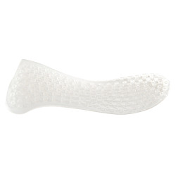 Amortisseur massant en gel réhausse avant et arrière Acavallo Transparent Amortisseur massant en gel réhausse avant et arrière Acavallo Transparent