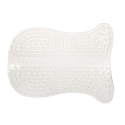 Amortisseur massant en gel réhausse avant et arrière Acavallo Transparent Amortisseur massant en gel réhausse avant et arrière Acavallo Transparent