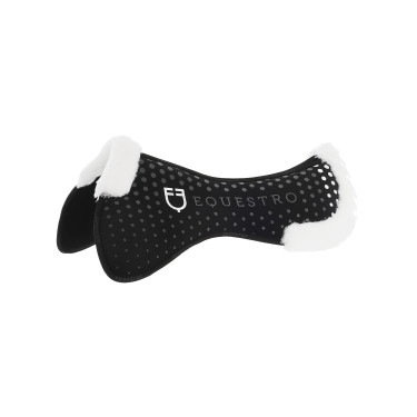 Amortisseur en laine écologique respirant avec grip Equestro Amortisseur en laine écologique respirant avec grip Equestro