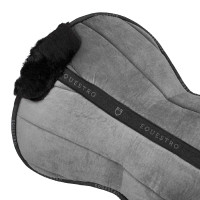 Amortisseur en laine écologique Equestro Noir / noir