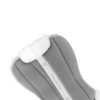 Amortisseur en laine écologique Equestro Gris / blanc Amortisseur en laine écologique Equestro Gris / blanc