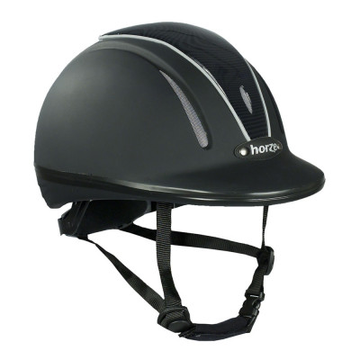 Casque réglable Horze Pacific Defenze VG1 Noir