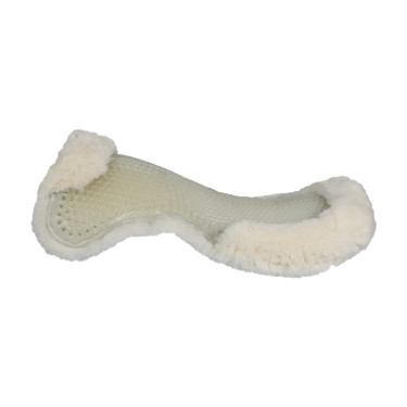 Amortisseur en gel réhausse avant complète en laine de mouton Acavallo Amortisseur en gel réhausse avant complète en laine de mouton Acavallo