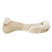 Amortisseur en gel réhausse avant complète en laine de mouton Acavallo Transparent / naturel Amortisseur en gel réhausse avant complète en laine de mouton Acavallo Transparent / naturel