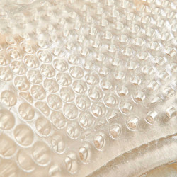 Amortisseur en gel réhausse avant complète en laine de mouton Acavallo Transparent / naturel