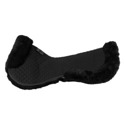 Amortisseur en coton et mouton Equestro Noir / noir