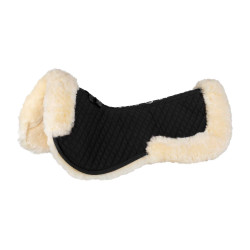 Amortisseur en coton et mouton Equestro Noir / naturel