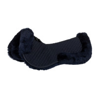 Amortisseur en coton et mouton Equestro Marron / naturel