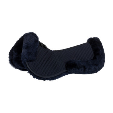 Amortisseur en coton et mouton Equestro Bleu / marine