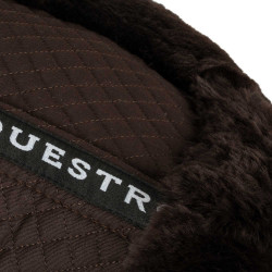Amortisseur en coton et mouton Equestro Marron / marron Amortisseur en coton et mouton Equestro Marron / marron