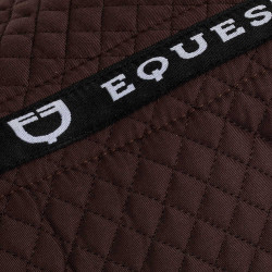 Amortisseur en coton et mouton Equestro Marron / naturel