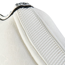 Amortisseur mémoire de forme avec grip en silicone et fibre de bambou Acavallo Blanc Amortisseur mémoire de forme avec grip en silicone et fibre de bambou Acavallo Blanc