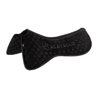 Amortisseur mémoire de forme avec grip en silicone et fibre de bambou Acavallo Noir Amortisseur mémoire de forme avec grip en silicone et fibre de bambou Acavallo Noir