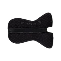 Amortisseur mémoire de forme avec grip en silicone et fibre de bambou Acavallo Noir Amortisseur mémoire de forme avec grip en silicone et fibre de bambou Acavallo Noir