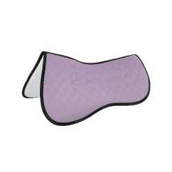 Amortisseur mémoire de forme avec grip en gel double face Acavallo Lila / noir Violet