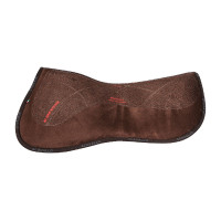 Amortisseur mémoire de forme avec gel hexagonal et rehausse avant Acavallo Marron / bronze