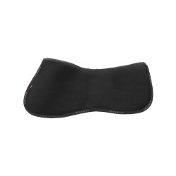 Amortisseur mémoire de forme avec gel hexagonal et rehausse arrière Acavallo Noir Amortisseur mémoire de forme avec gel hexagonal et rehausse arrière Acavallo Noir