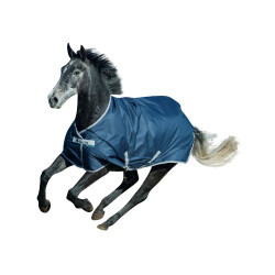 Couverture Bucas Freedom Turnout 150g 900D Marine / argent Bleu Couverture Bucas Freedom Turnout 150g 900D Marine / argent Bleu